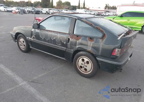 1987 Honda Civic 1500 Crx Si from USA, damaged, VIN JHMEC1340HS042670